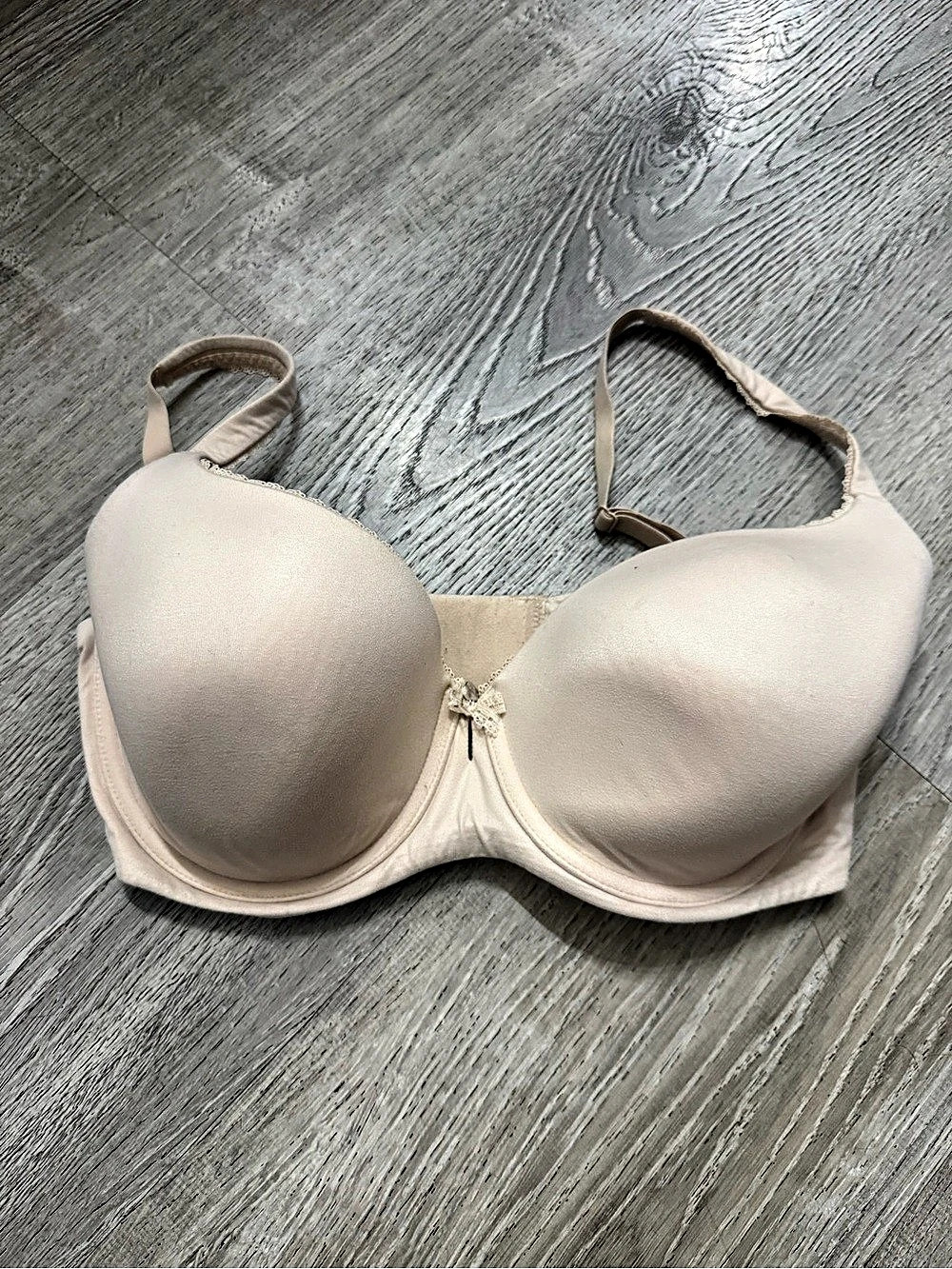 Victoria's Secret Body by Victoria Lined Demi Bra Beige 34DD